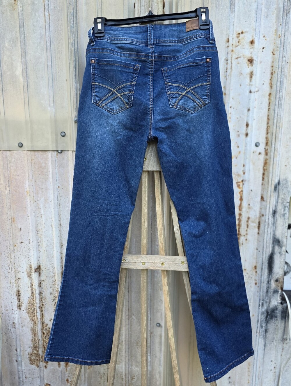 Wallflower Dark Blue Boot Cut Jeans - Picture 5 of 8